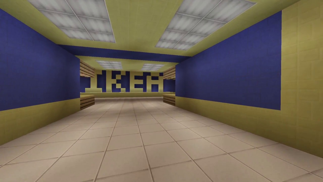 Minecraft: IKEA with NCP large underground car park