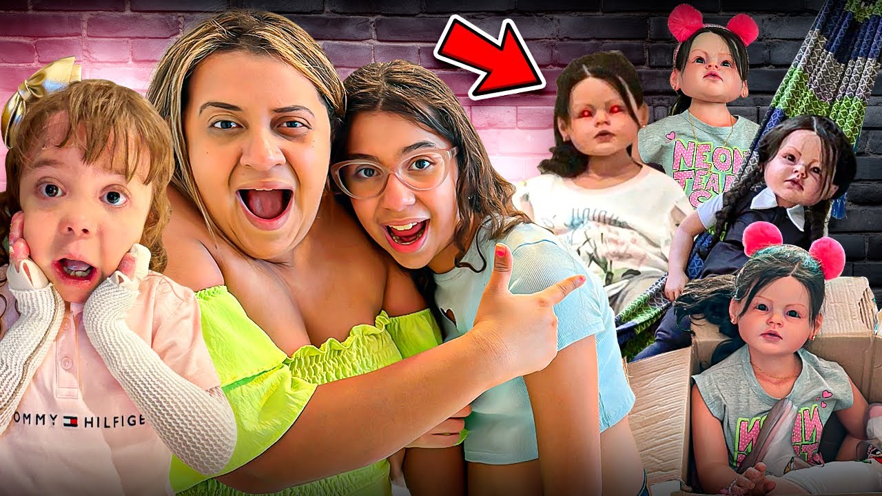 O MELHORES VIDEOS DA BONECA PARECIDA COM SARAH DE ARAÚJO ! *Ela se mexeu?