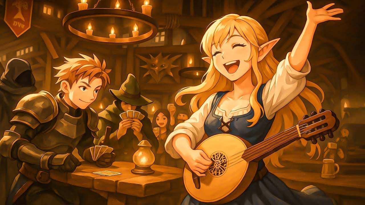 Relaxing Medieval Music - Fantasy Bard/Tavern Ambience, Medieval Folk, Relaxing Celtic Music