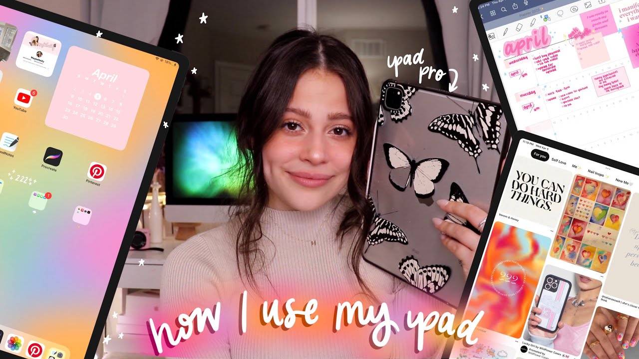 What's on my iPad Pro + How I use it *manifesting, planning, creating*✨🫧💕