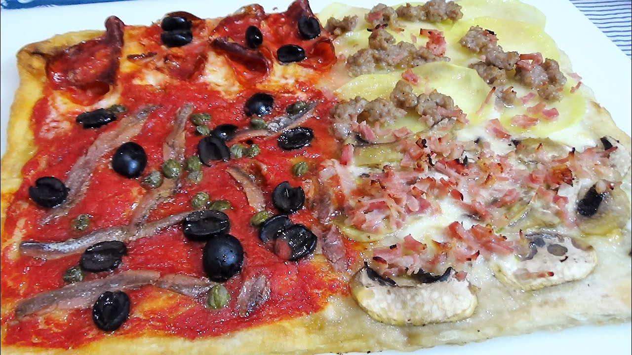 Condiamo insieme le basi di pinsa romana che si trovano precotte al supermercato! sono buonissime