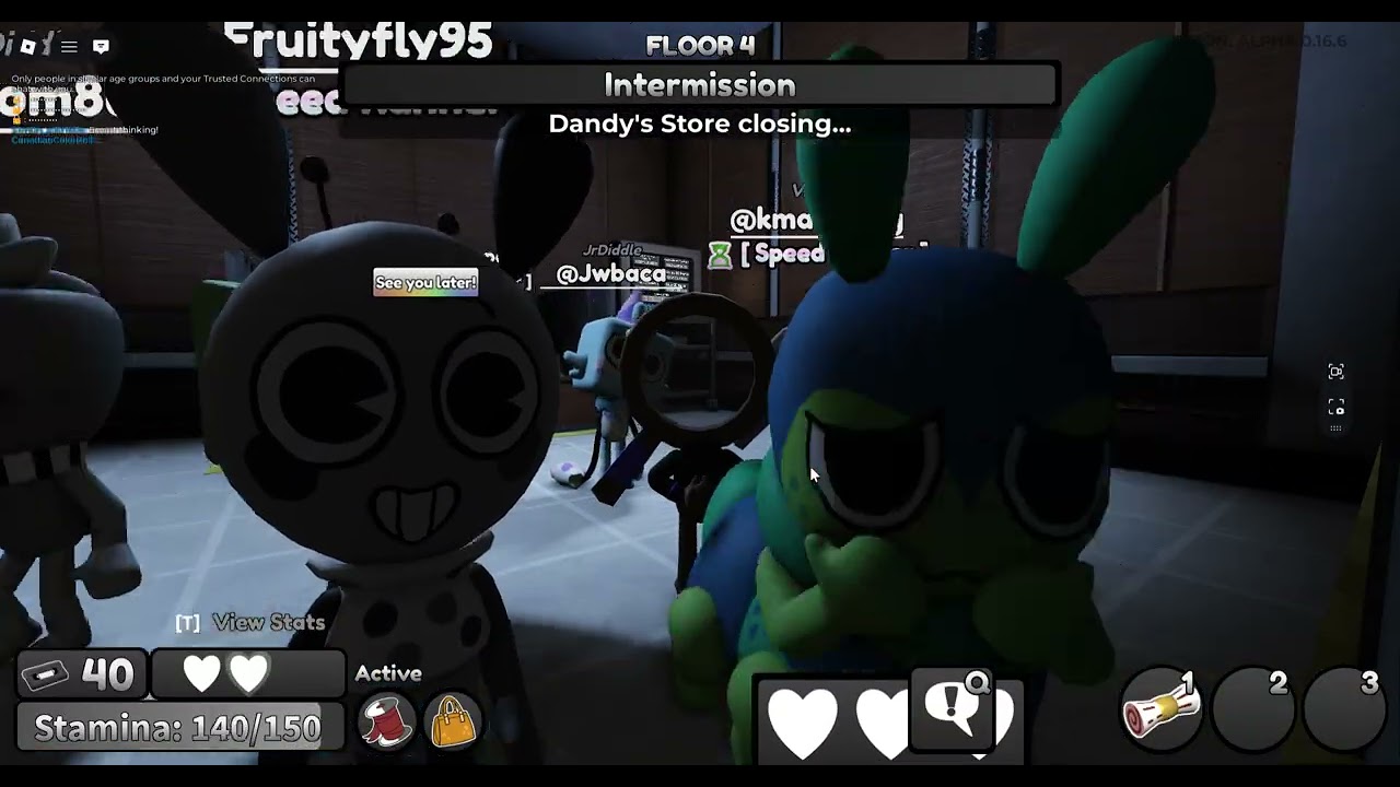 Dandy's World advice.