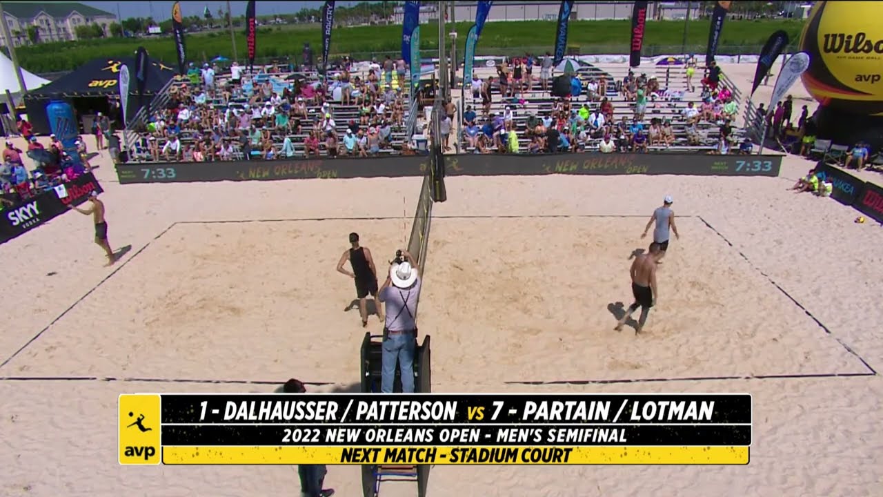 AVP NOLA 2022 | Dalhausser/Patterson vs. Partain/Lotman | Stadium Court | Pro Series