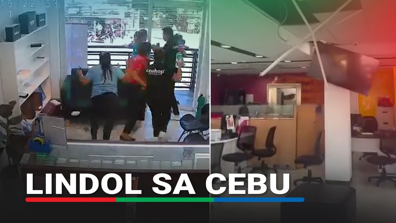 Cebu niyanig ng magintude 5.4 na lindol | ABS-CBN News