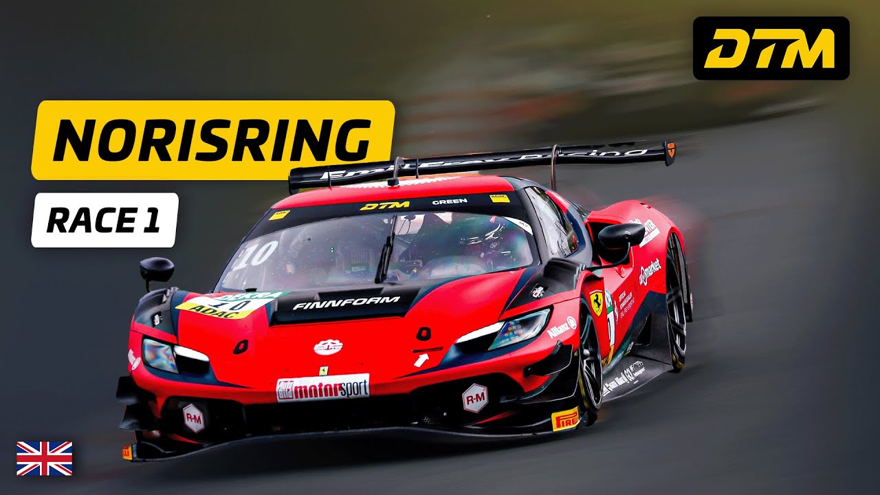 Race 1 LIVE from the Norisring! ⚡ | The battle begins! | DTM 2025