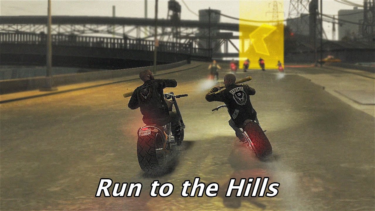 Run to the Hills - GTA 4 The Lost and Damned (Legendado)