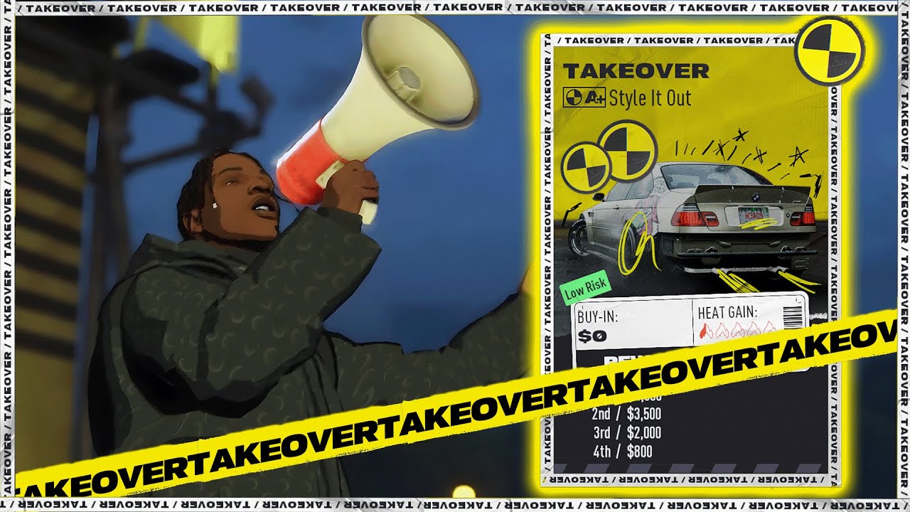 NFS Unbound *NEW* TAKEOVER Event Gameplay!