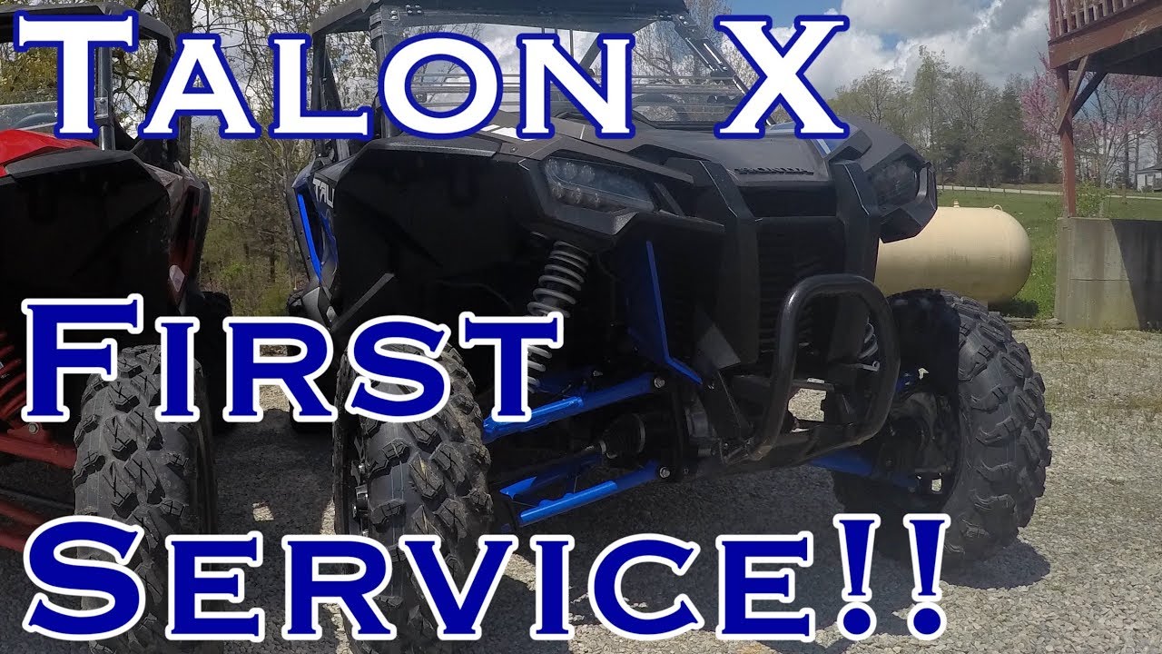 2019 Honda Talon X First Service|Oil Change/Filter Change|T.W.O Tutorial