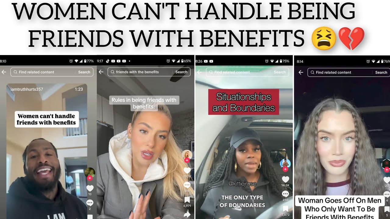 WOMEN CAN'T HANDLE FRIENDS WITH BENEFITS‼️🤧| Women Are Way Too Emotional For This..💔 |