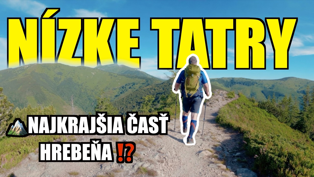 NÍZKE TATRY 2024 🏔️  - ⁉️ Najkrajšia časť hrebeňa ⁉️ - Z Čertovice na Donovaly 🚀