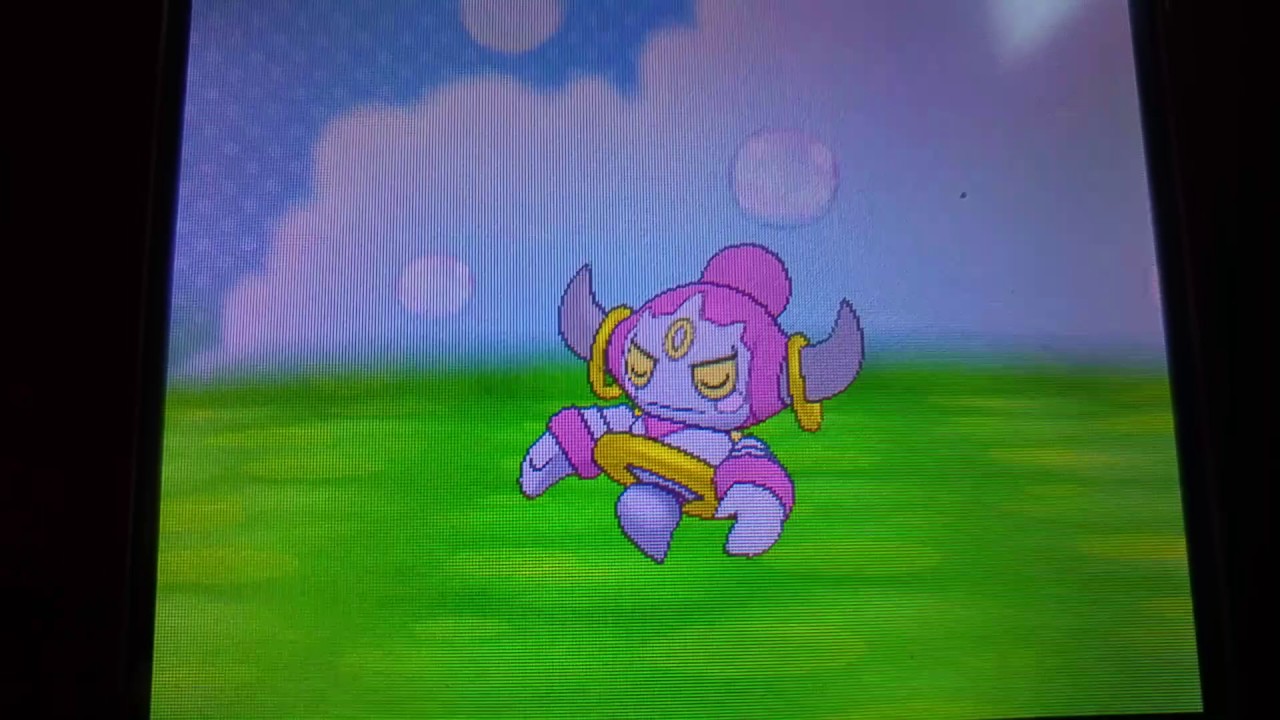 Pokémon Amie: All Hoopa forms + sleeping