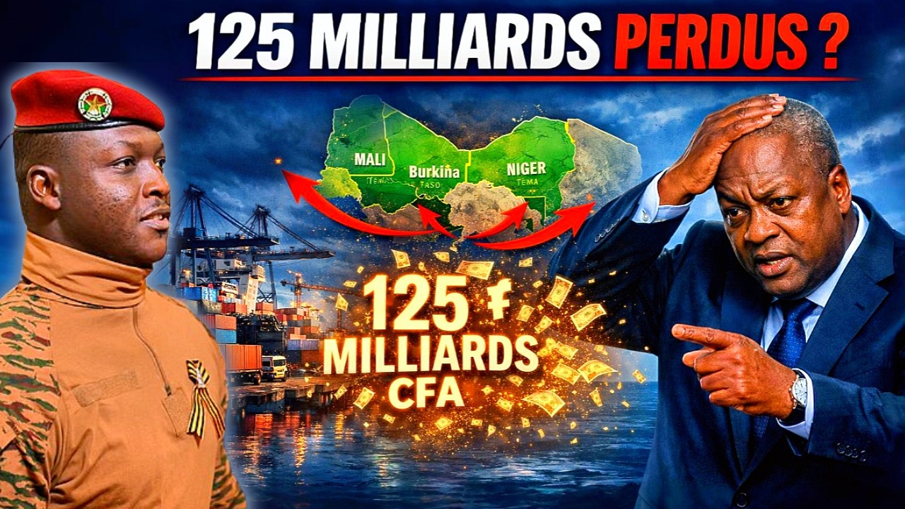 Ibrahim Traoré  125 milliards CFA perdus, le choc économique qui redessine l’Afrique de l’Ouest