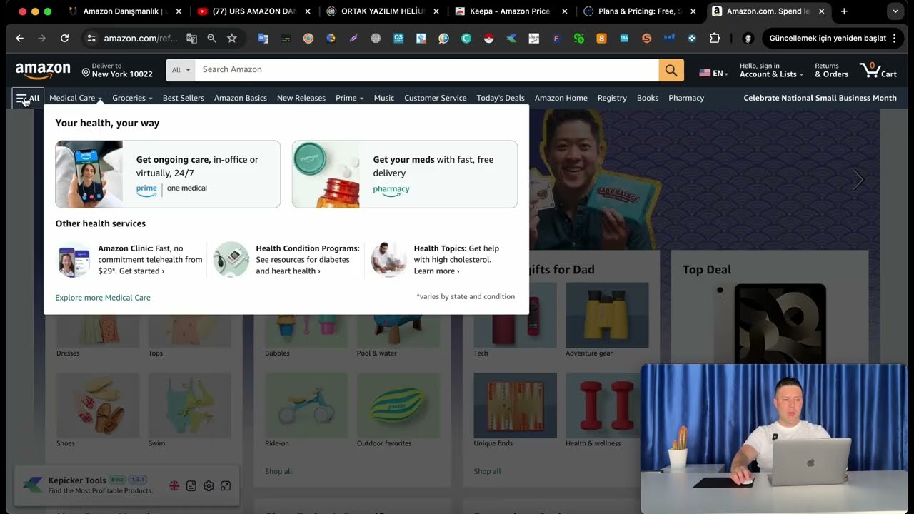 A'DAN Z'YE AMAZON FBA EĞİTİMİ! - 11 SAATLİK TEK PAR&Ccedil;A AMAZON EĞİTİMİ!