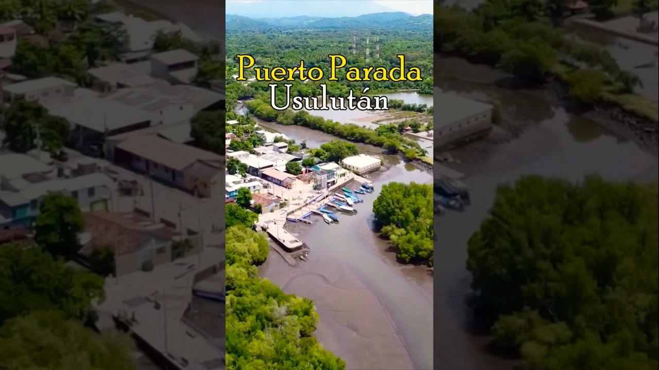 El emblematico Puerto Parada de Usulutan en El Salvador #elsalvadorengrande