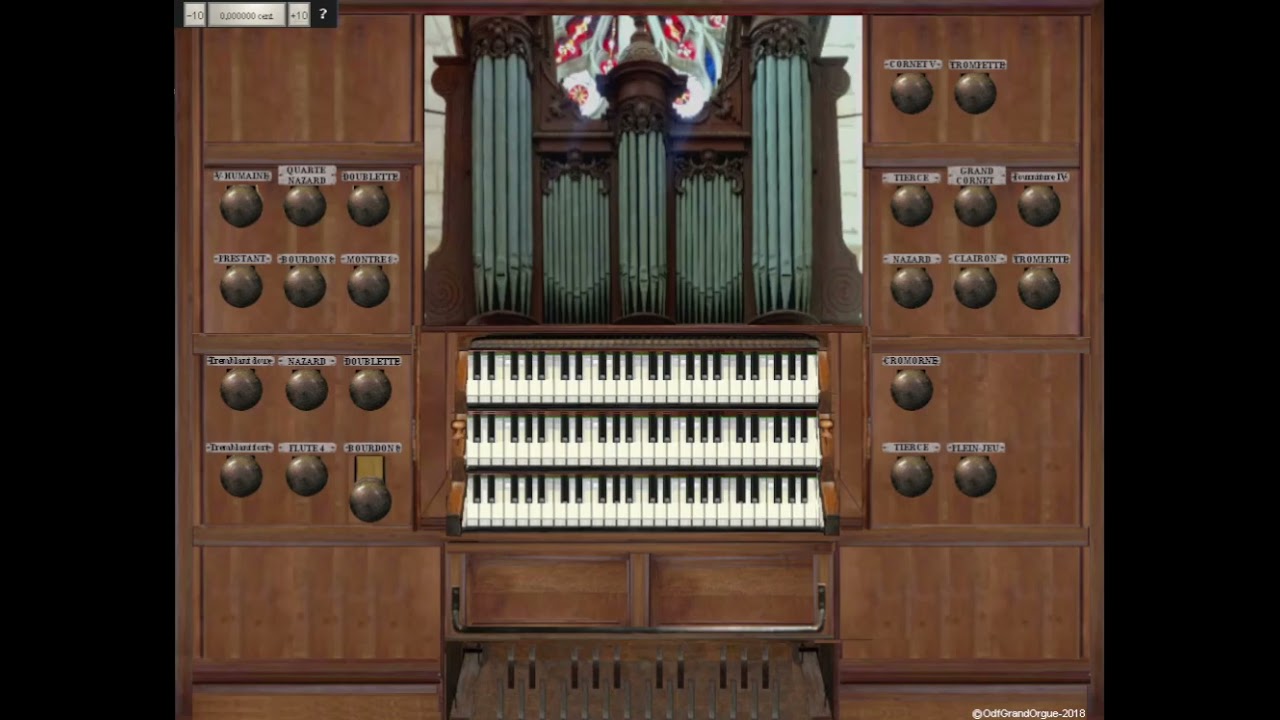 Beauvarlet Charpentier Jean-Jacques-Recueil de 12 noëls - Orgue Clicquot II