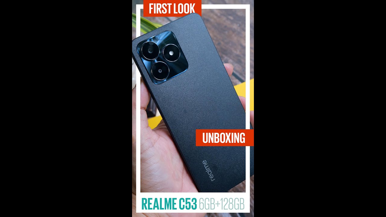 realme C35 First Look + Unboxing #shorts
