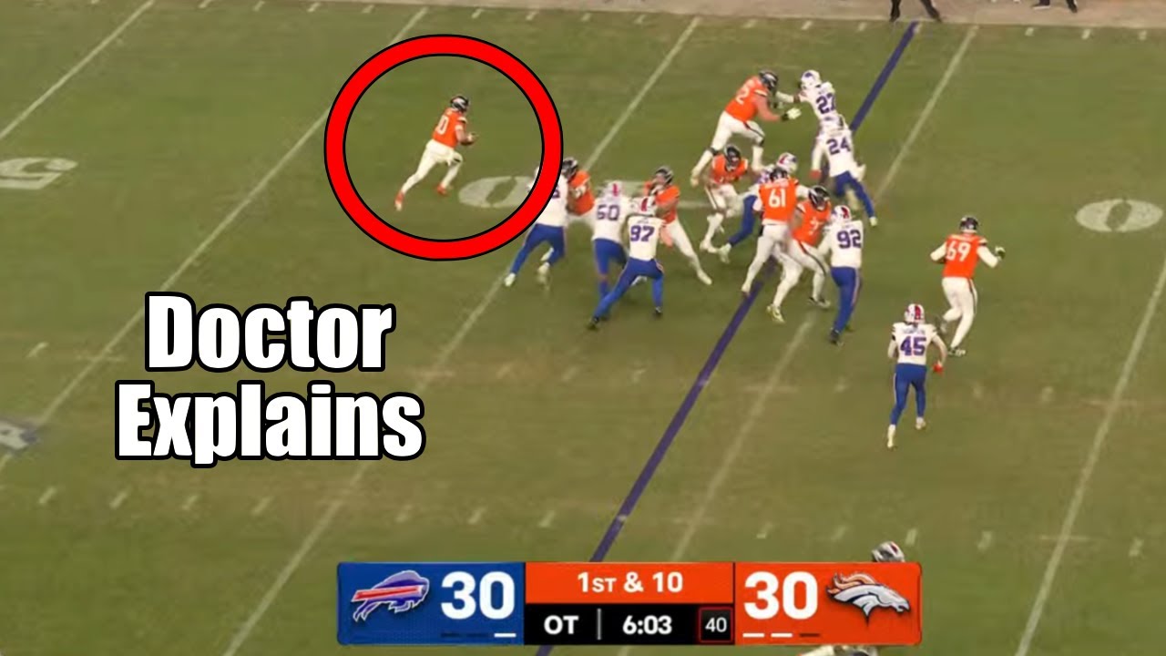Bo Nix Fractured His Ankle on This Play - Doctor Explains Shocking News