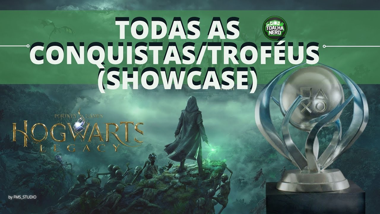 Hogwarts Legacy | Todas As Conquistas/Troféus 🏆 (Showcase)