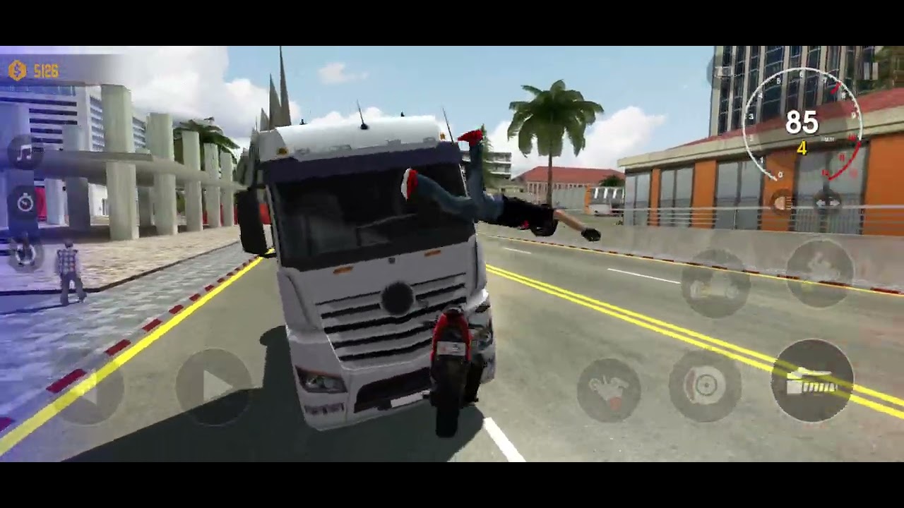NEW BIKE RIDER VS POLICE STATION ROAD TO THE WORLD OF CONTROL BIKE RIDER 