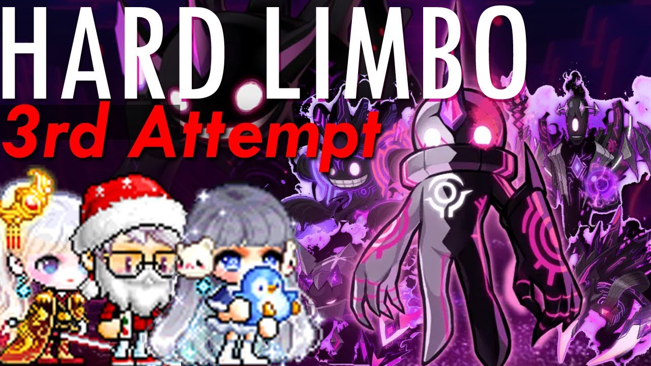 Maplestory Reboot Kronos Hard Limbo Third Attempt (Adele x Hero x Kinesis)