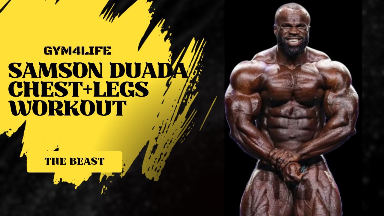 Samson Dauda: The Science Behind My Insane Chest Workout