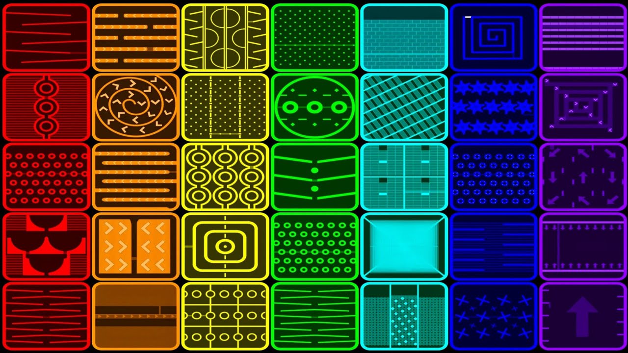 7 Colors, 7 Teams! - Rainbow Rooms Marble Race In Algodoo
