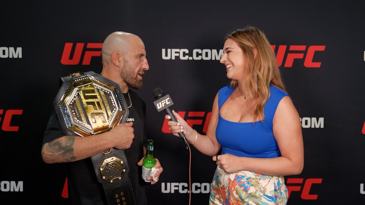 Alexander Volkanovski Backstage Interview | UFC 325