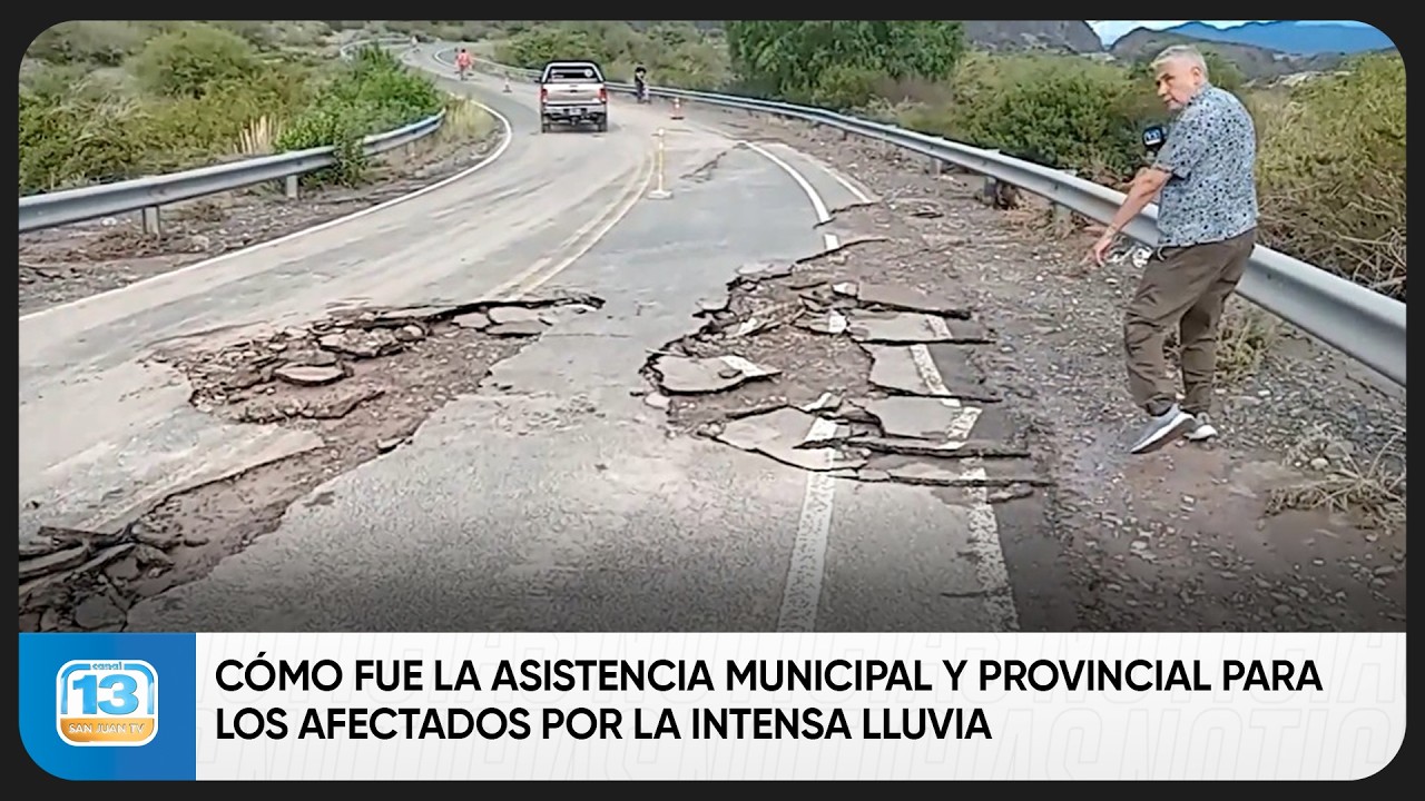 Cómo fue la asistencia municipal y provincial para los afectados por la intensa lluvia