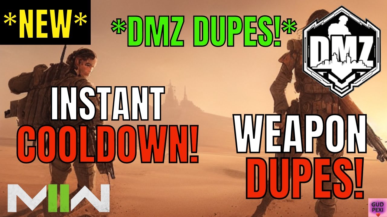 (NEW) DMZ - INSTANT SLOT COOLDOWN (WEAPON DUPLICATION GLITCH) DMZ GLITCHES / MW2 GLITCHES / EXPLOITS