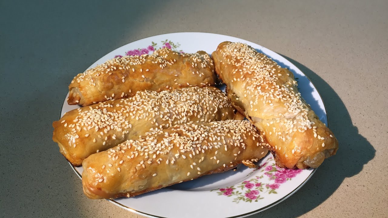 בורק טורקי במילוי חוביזה, ללא מרגרינה וללא חמאה.