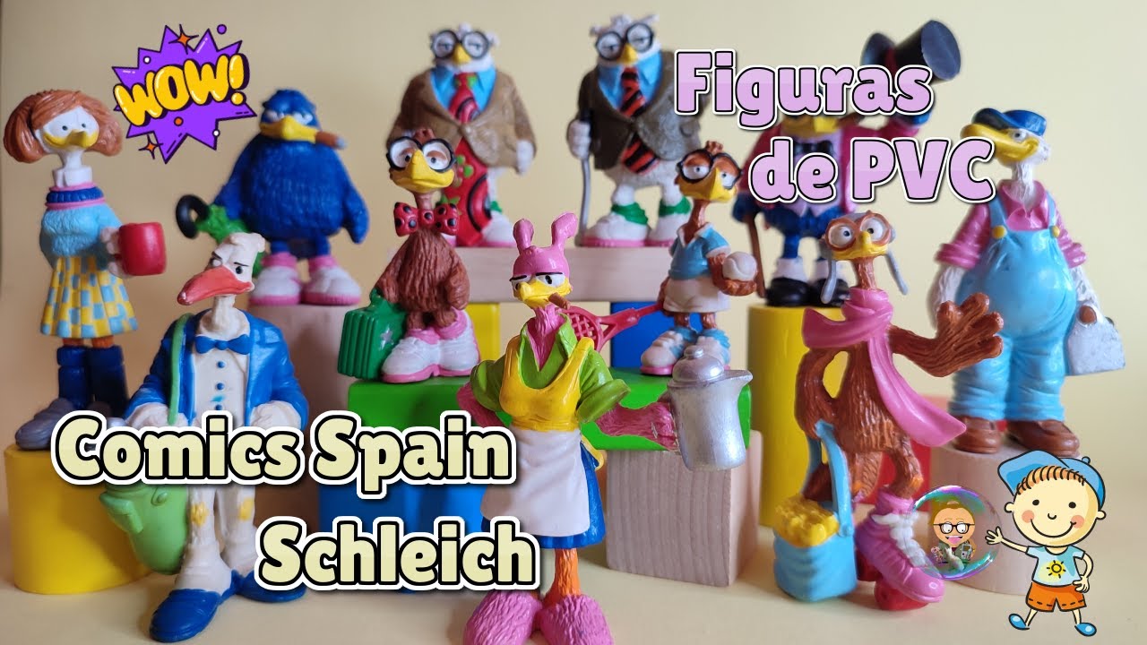 Figuras PVC años 80 COMICS SPAIN | SCHLEICH
