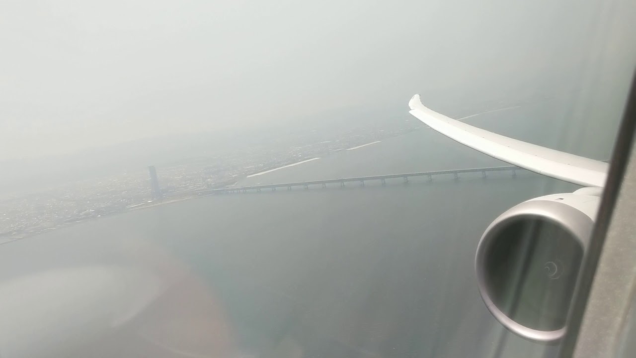787-10 Singapore Airlines SQ619 KIX-SIN Takeoff
