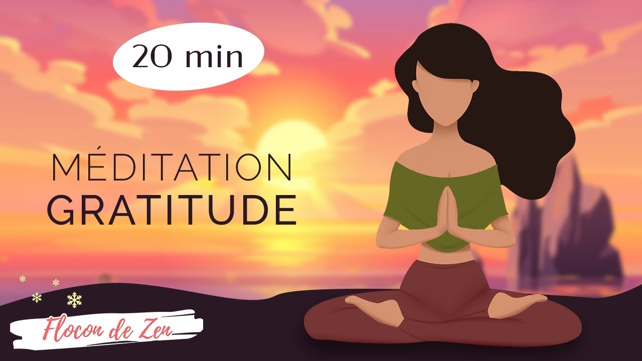 Méditation de la gratitude | Flocon de Zen