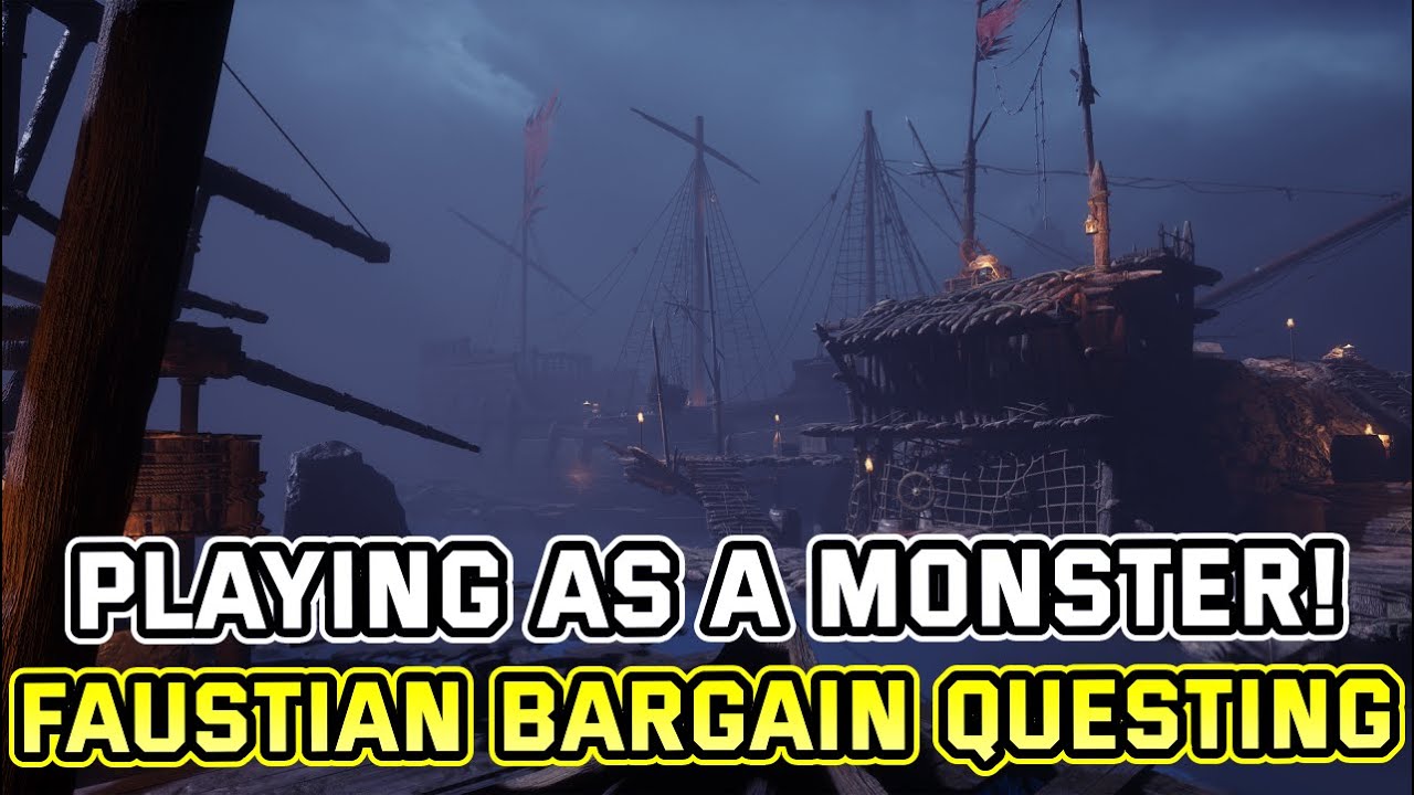 Playing as the Monster - Faustian Bargain Questing | Dark and Darker