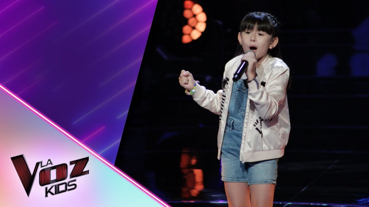 Romina Go cerró con broche de oro las Audiciones de esta noche. | La Voz Kids