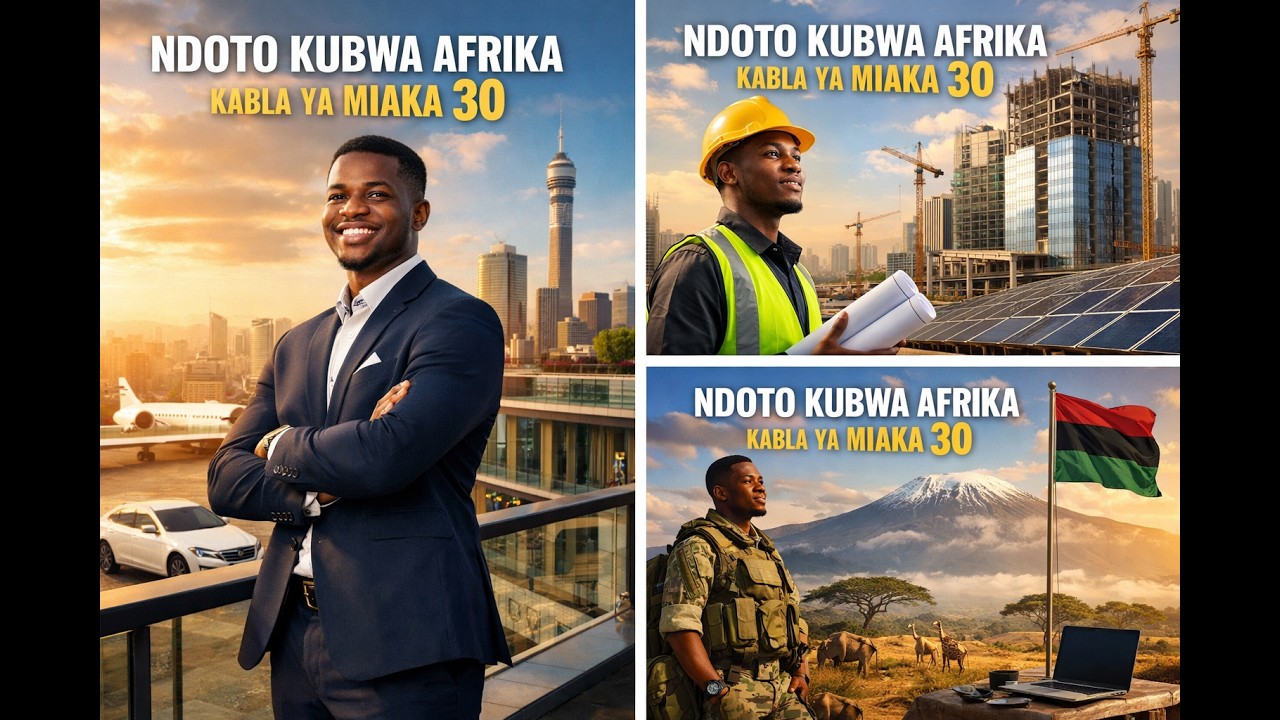 Ndoto Kubwa za Vijana wa Afrika: Kufanikisha Mafanikio Kabla ya Miaka 30.