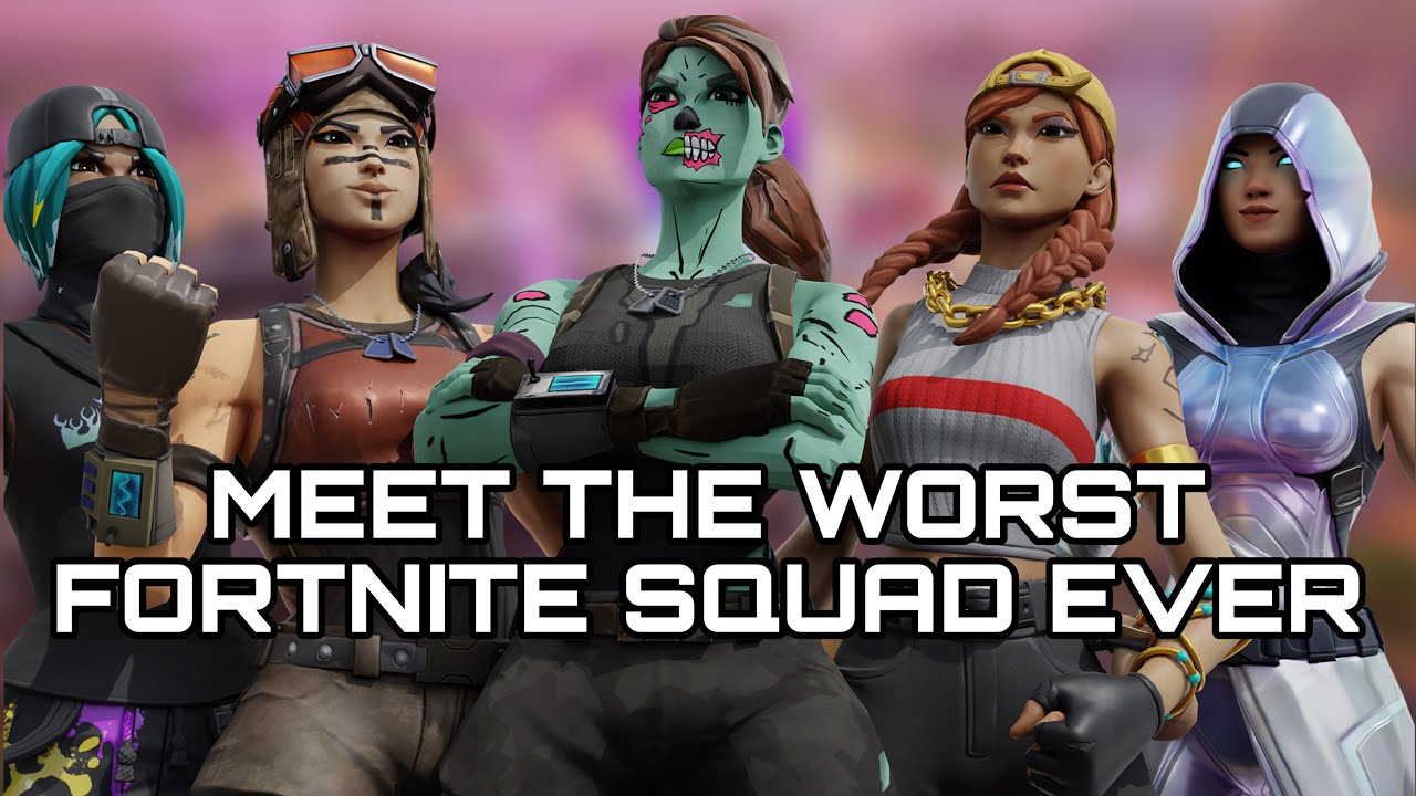 MEET THE WORST FORTNITE SQUAD EVER!