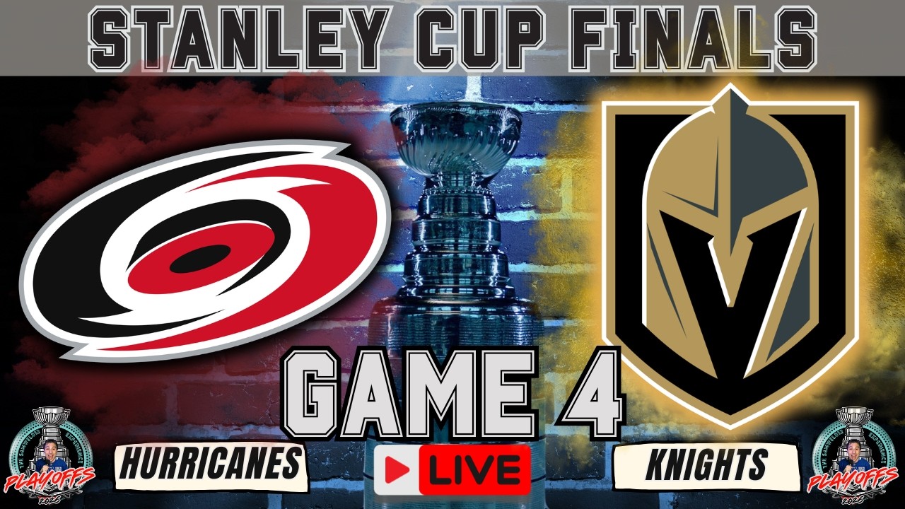 Carolina Hurricanes vs Vegas Golden Knights NHL Stanley Cup Playoffs Finals Game 4 Reactions!
