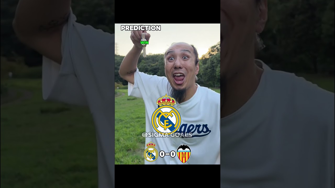 Real Madrid vs Valencia will be 🔥