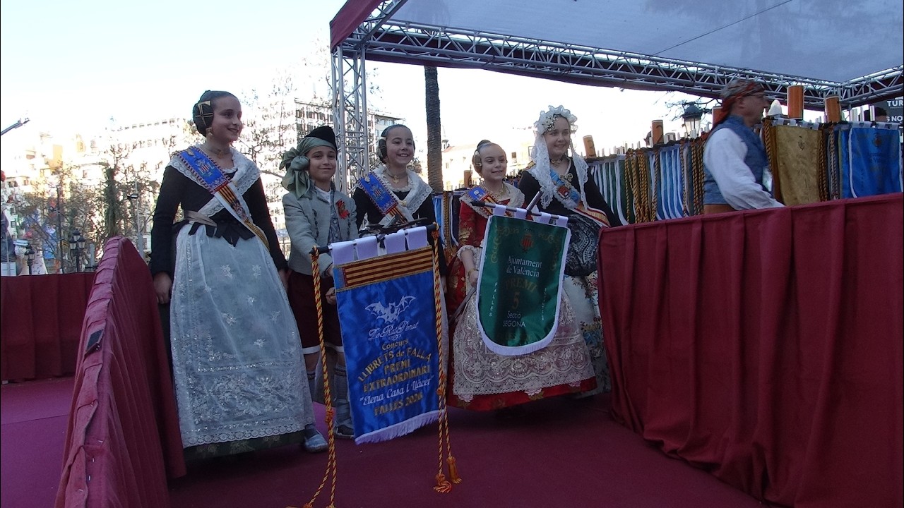 Entrega de Premios Infantiles Fallas 2026 - Falla San Vicente - P. Azzati