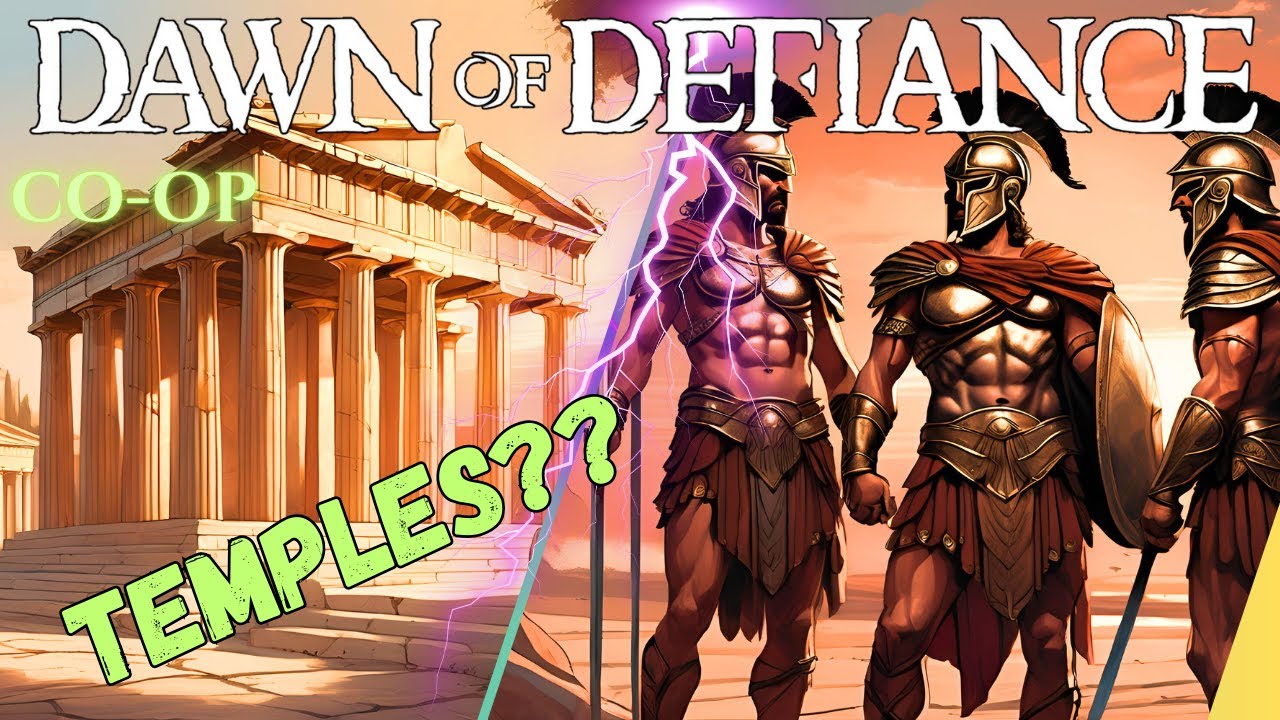 (CO-OP) Dawn of Defiance | SHIELDS UP! AND POKE! | Awesome New Survival Ep 12