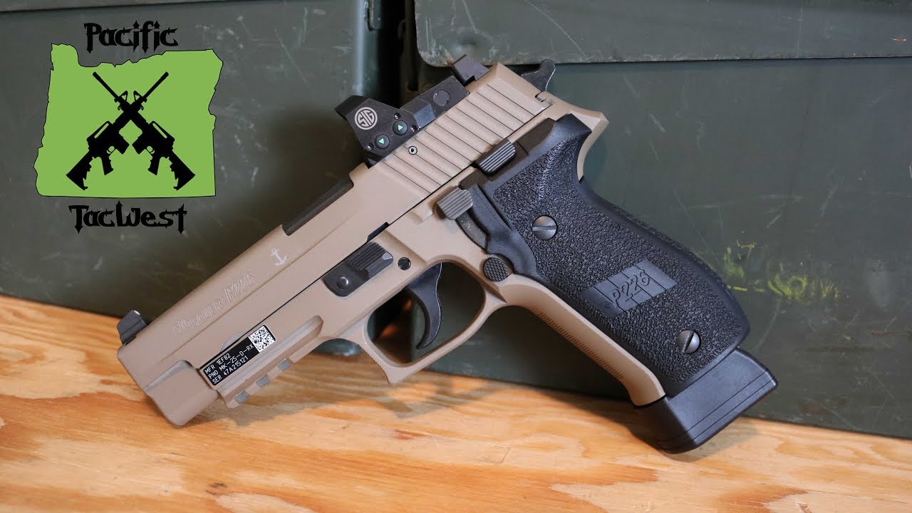 Sig P226 MK25 FDE with Romeo 1 Reflex Review: Mags, Target, Recap (MTR)