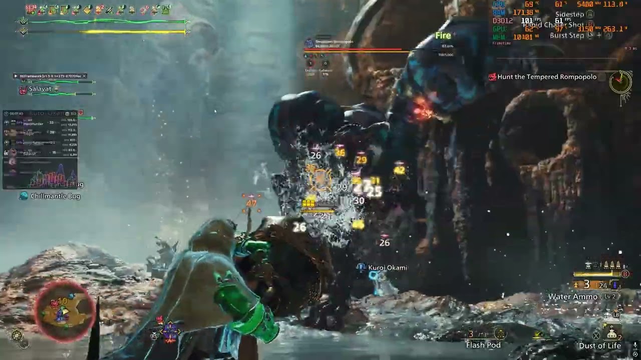 MH Wilds Hidden Boss Carryando Tropico e IL LUMINOSO