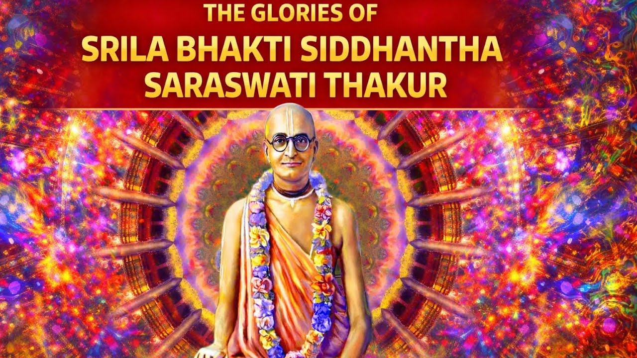 ஸ்ரீல பக்தி சித்தாந்த சரஸ்வதி தாகூரின் மகிமைகள்