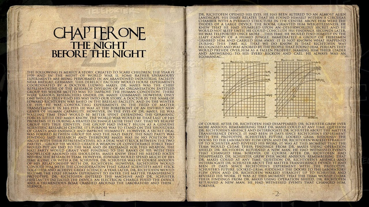 Z | Chapter One (The Official Call of Duty: Zombies Storyline)