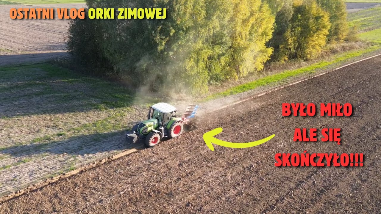 Ostania orka na tym kanale !!!⭐ Sezon dobiega końca ⭐Claas Arion 650 ⭐Akpil KM 180 HP⭐ #vlog