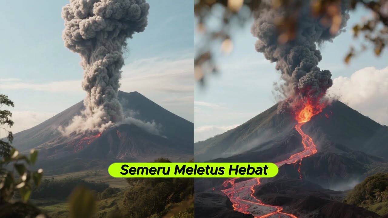 Gunung Semeru MELETUS Lagi! Fakta Terbaru yang Harus Kamu Ketahui