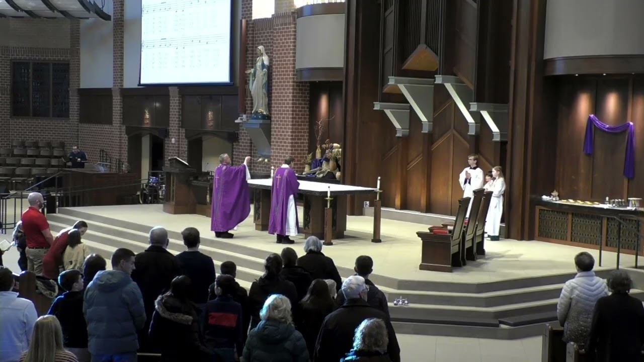 Sunday, Feb 22nd - Mass for the First Sunday of Lent