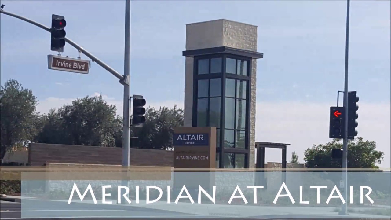 Meridian at Altair Irvine -Buying a New Home In Irvine CA