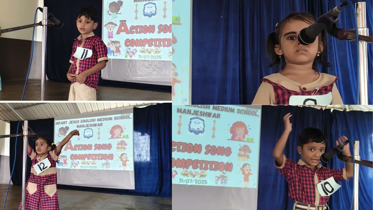 KG Action Song Competition  - 2025
